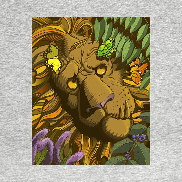 The Cowardly Lion by grosvenordesign